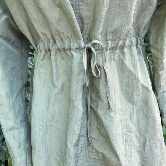 Dorman Babydoll Style Hooded Lightweight Zip Up Jacket Size Small - Picture 6 of 14